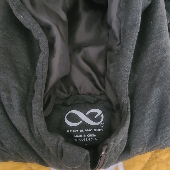 BE BY BLANC NOIR puffer VEST - Picture 6 of 6